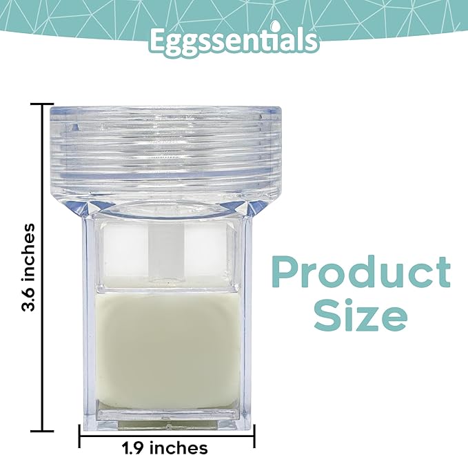 Eggssentials Pack of 3 Egg Shaper - Egg Cuber Square Egg Mold - Hard Boiled Eggs Maker for Square Boiled Eggs Egg Dicer for Eggs - Boiled Egg Mold Egg Press.