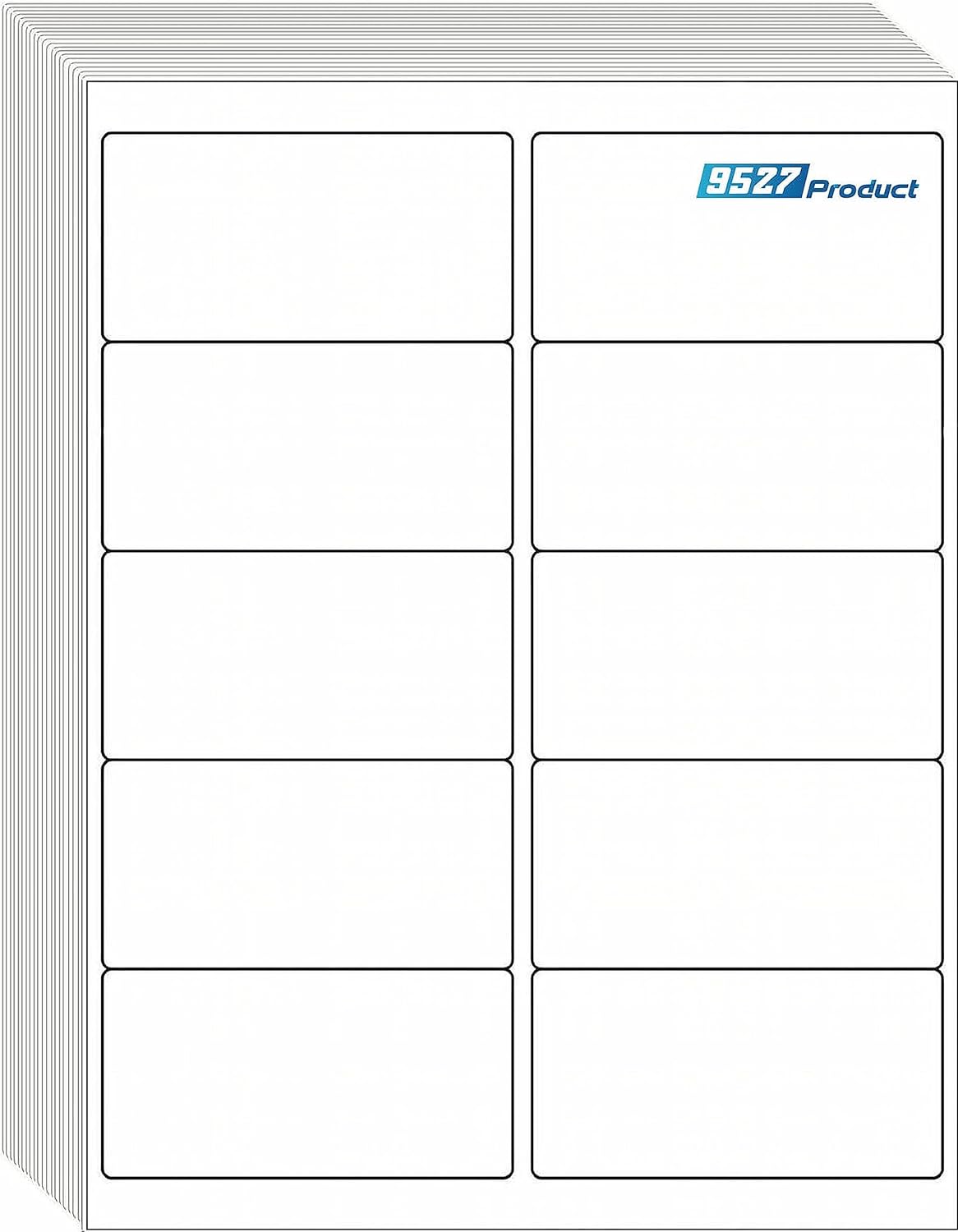 9527 Product 2x4 inch Shipping Labels, 300 Labels per Pack, Laser/Inkjet Compatible, Self-Adhesive