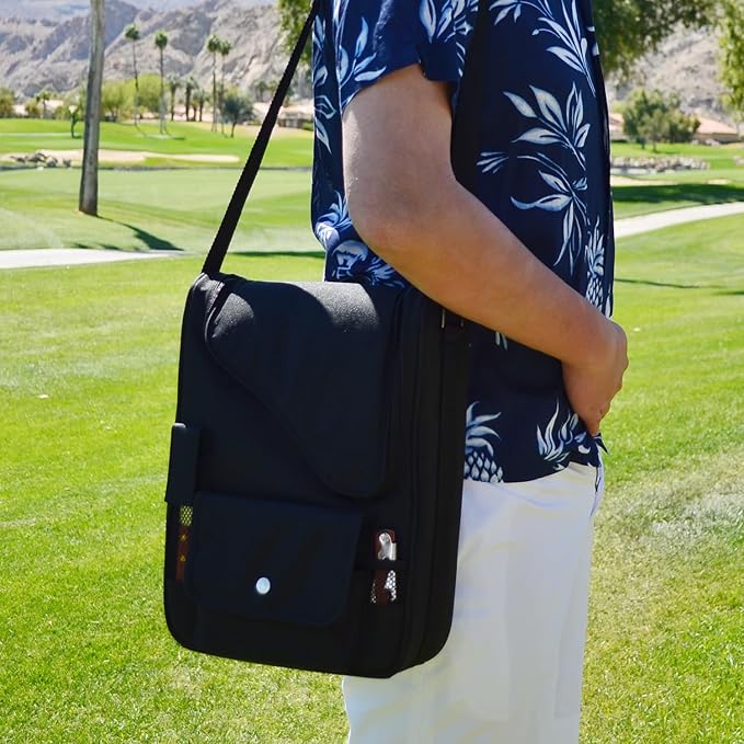 Picnic at Ascot Original Insulated Wine and Cheese Cooler Bag - Designed, Assembled & Quality Approved in the USA