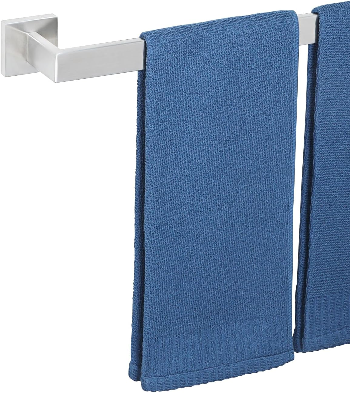 Alise Brushed Nickel Towel Bars,23.62 Inch Towel Holder Towel Racks for Bathroom and Lavatory,SUS304 Stainless Steel Hand Towel Hanger Rail Wall Mount,Useable Length 21.85 Inch Towel Bar, GYT060-LS