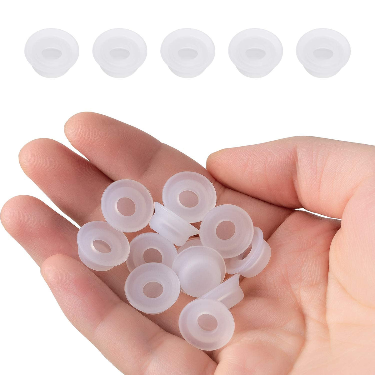 12 Pcs Instapot Replacement Float Valve Gaskets - Float Valve Sealer for Instant Pot Duo 3, 5, 6, 8 Qt, Duo Plus, Ultra, LUX 3, 8 Qt, Float Sealing Caps Float Valve Silicone Caps