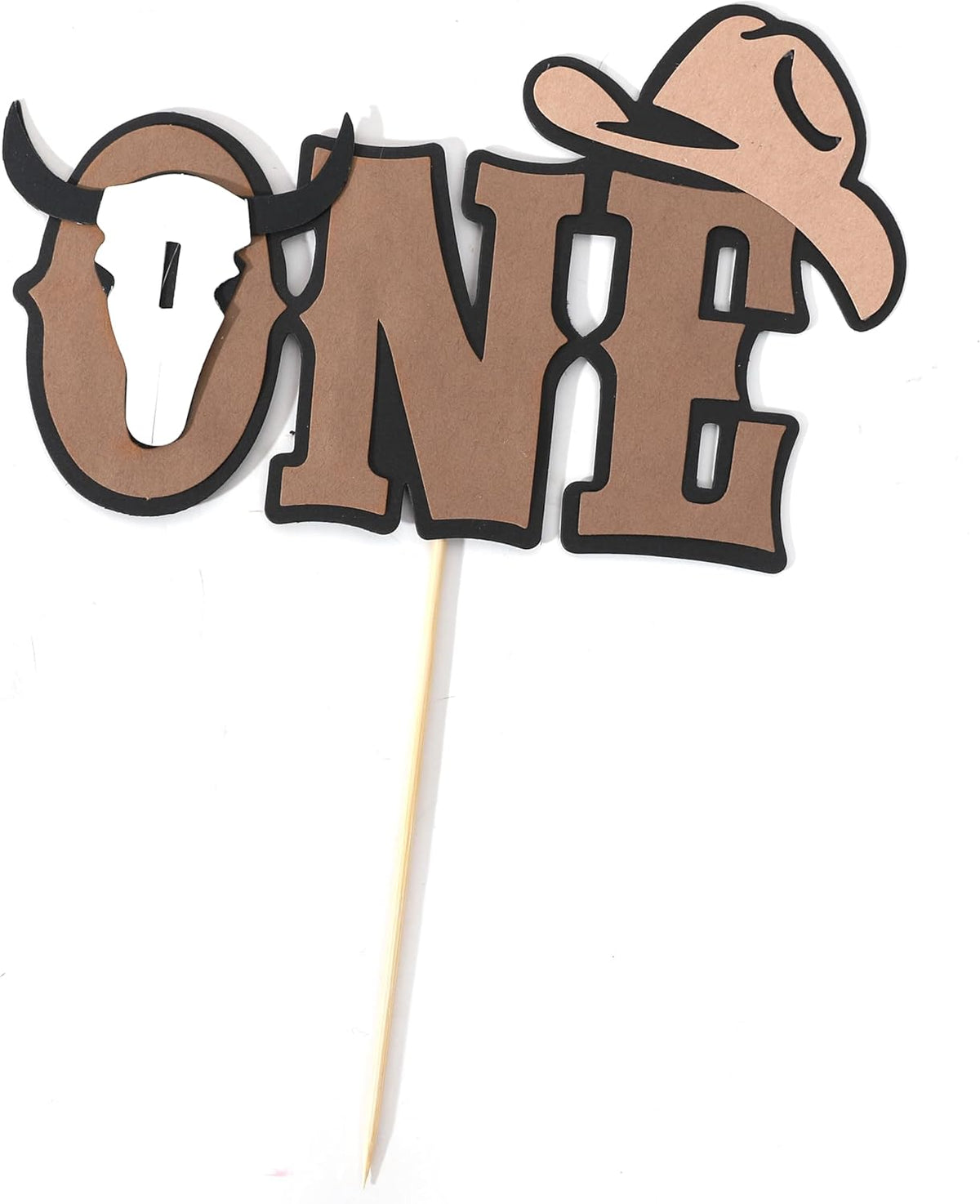 My First Rodeo Cake Topper - Cowboy One Birthday Party Decorations,Western 1st Cake Decoration,Cowboy One Cake Topper,My First Rodeo Photo Prop Cake Smash