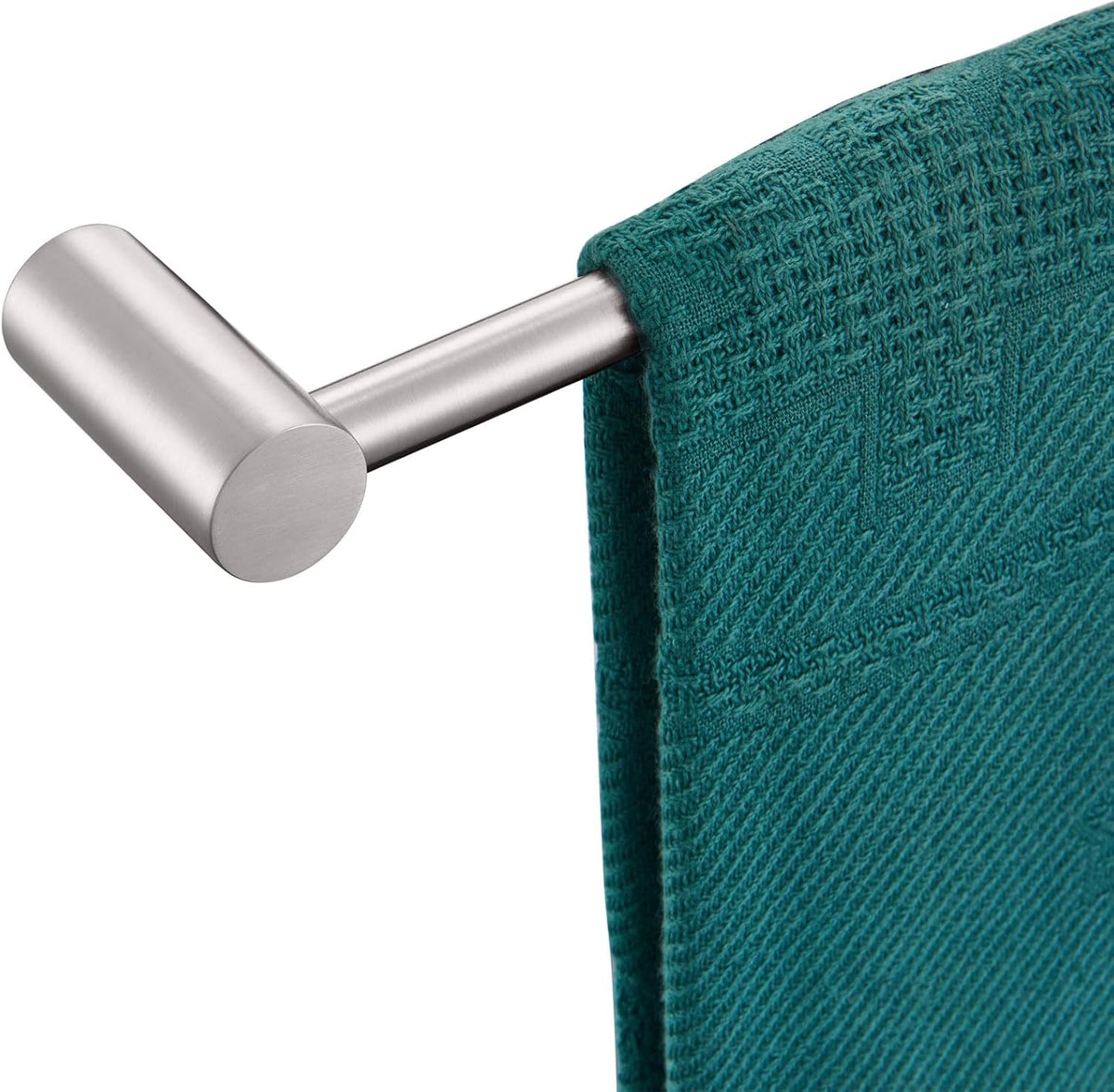KOKOSIRI Bath Towel Bars Brushed Nickel Bathroom Towel Holder 32-Inch Wall Mounted Racks Bathroom Hardware Accessories Stainless Steel, B4007BR-L32