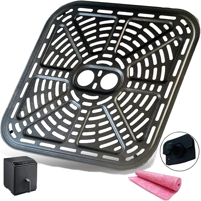 6.8QT Air Fryer Grill Pan for COSORI Dual Blaze 6.8QT Smart Air Fryer, Premium Air Fryer Grill Crisper Plate Rack Insert Grate Shelf for COSORI 6.8QT Air Fryers, Nonstick, Dishwasher Safe