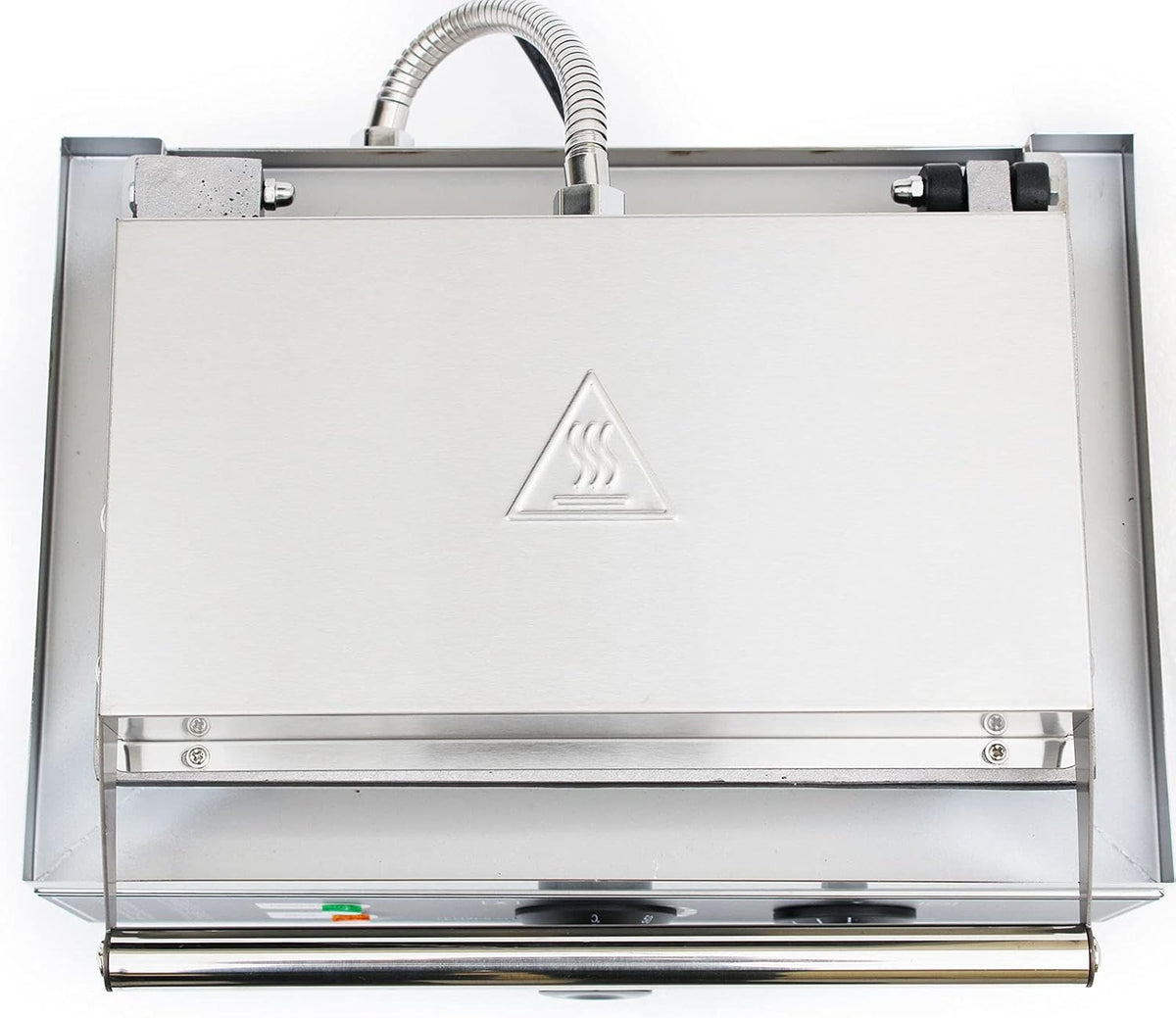 Sandwich Maker, 110V 1500W Sandwich Toaster for Bakeries Home 2Pc Commercial Sandwich Machine with Nonstick Plates LED Indicator Lights