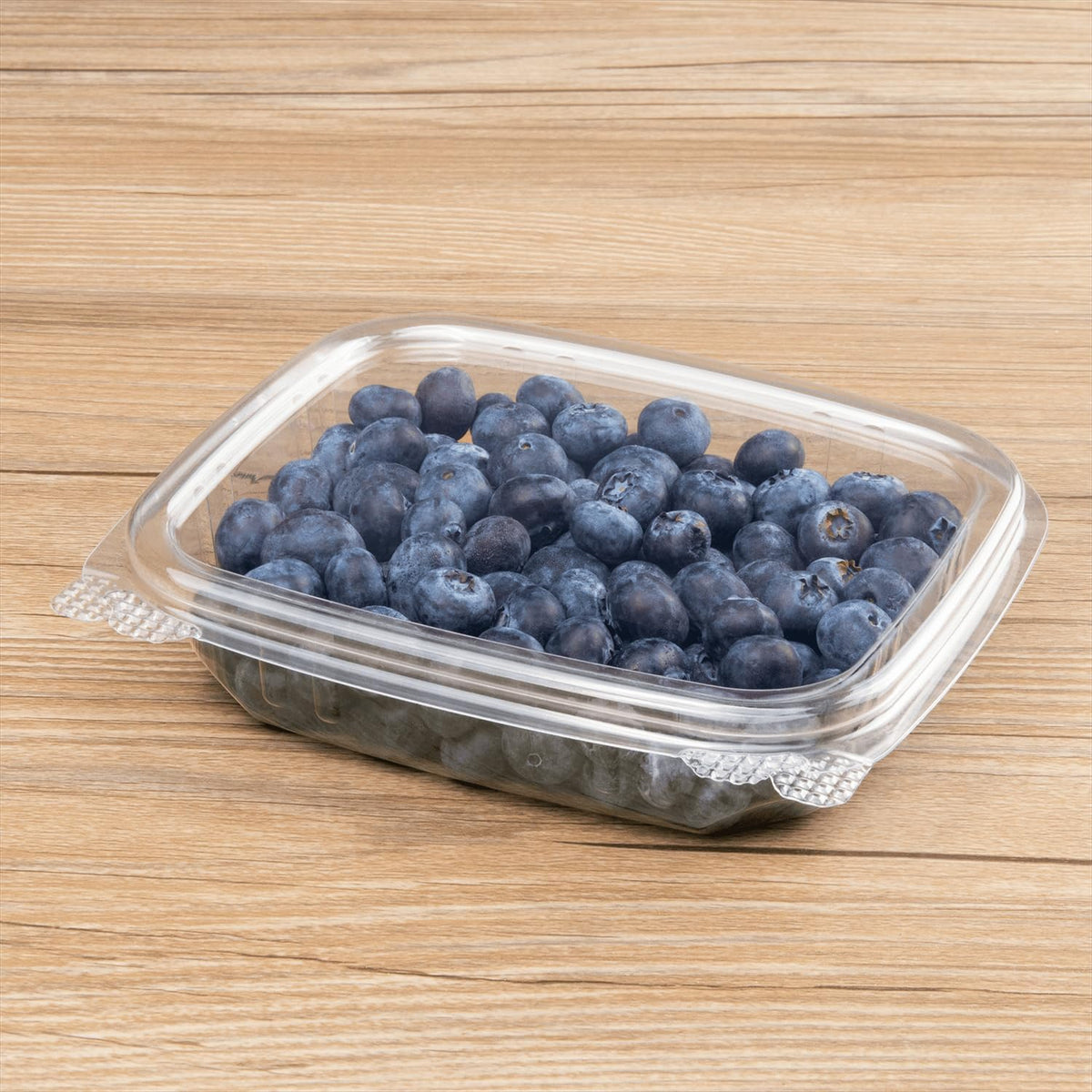 Karat [8oz -200 ct Small Clamshell Containers with Lids, For Berries, Fruits, Nuts, and Home Meal Prep - Clear Plastic Food Containers, Take Out Containers