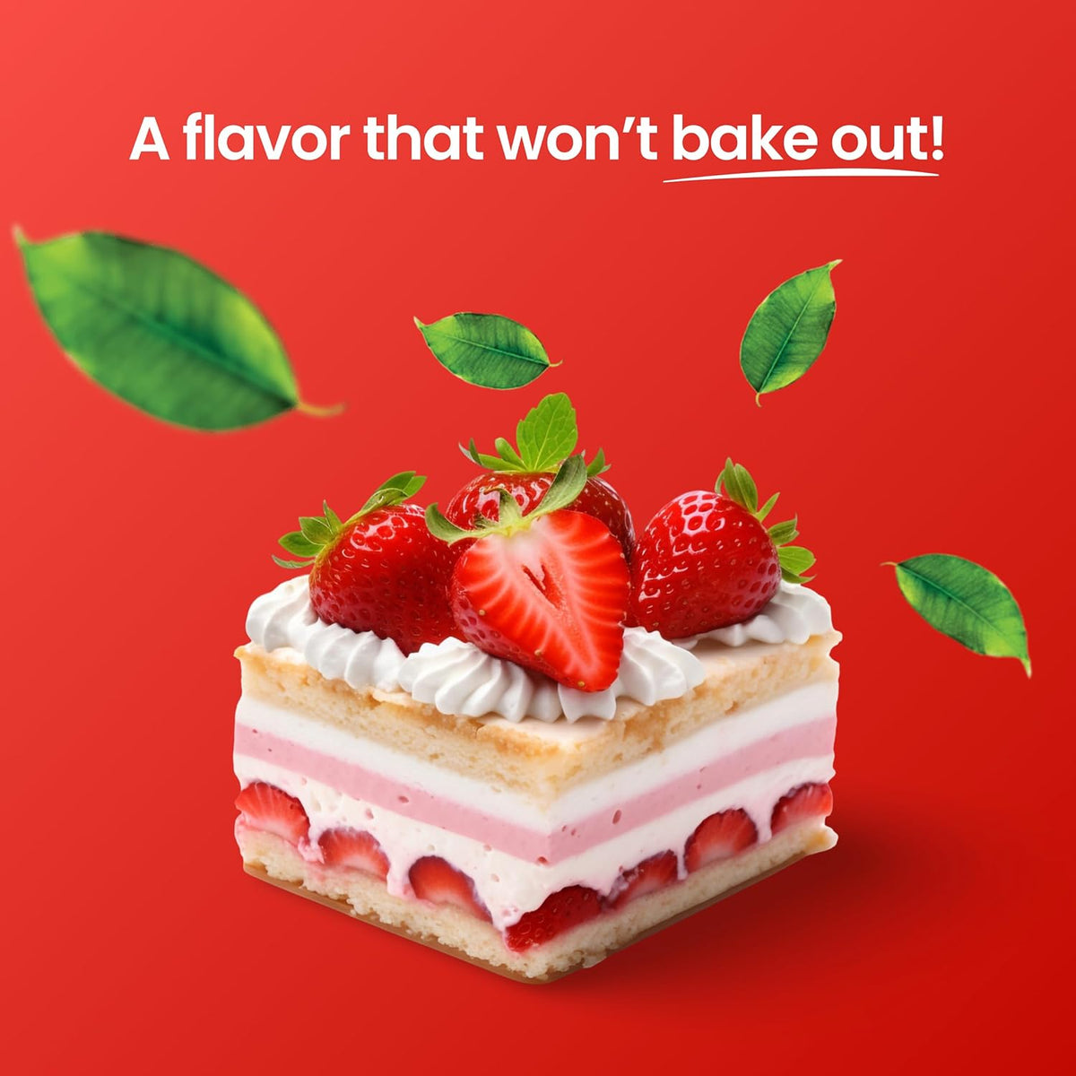 LorAnn Oils Strawberry Bakery Emulsion: True Essence, Ideal for Boosting Fruit Tones in Cakes, Cookies & Desserts, Gluten-Free, Keto-Friendly, Extract Substitute Essential for Your Kitchen, 4 Oz