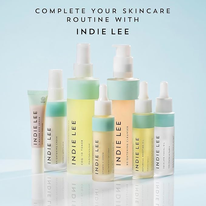 Indie Lee CoQ-10 Face Toner - Refreshing, Hydrating Mist for All Skin Typed - Hyaluronic Acid, Aloe + Chamomile - Alcohol + Essential Oil-Free Facial Toner (125ml)
