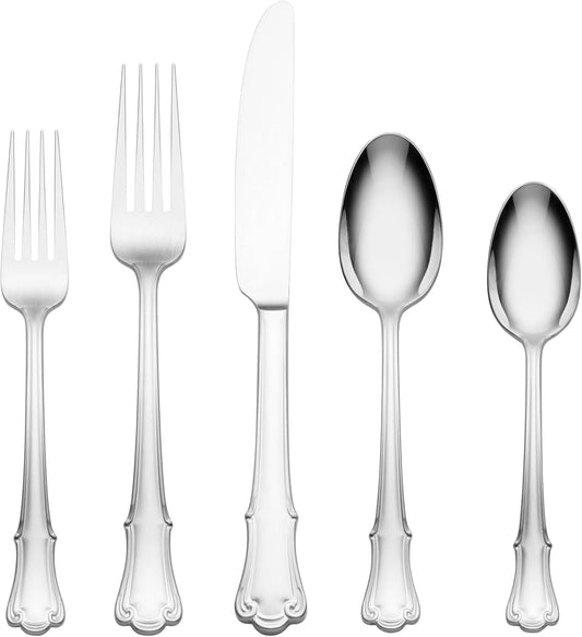 Oneida 896766 James Street Mirror 20 Piece Flatware Set