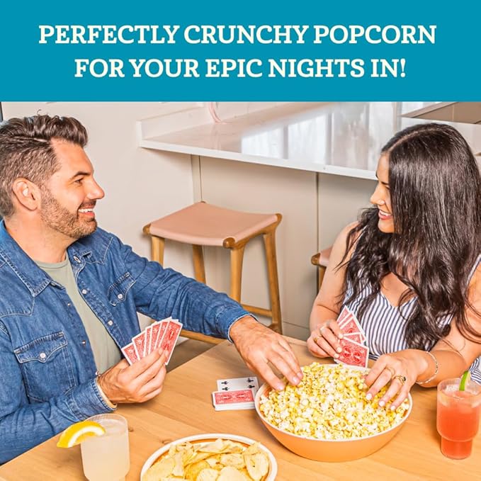 Franklin’s Gourmet Popcorn 28oz Tub Classic Popcorn Kernels for Popping - Made in USA, Non-GMO & All-Natural - Old Fashioned Unpopped Popcorn Kernels for Popcorn Machine