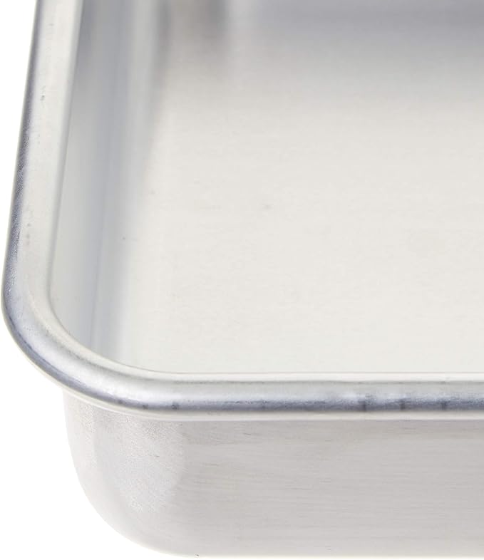 Nordic Ware - 47500 Nordic Ware Naturals Aluminum Commercial 8" x 8" Square Cake Pan, 8 by 8 inches, Silver