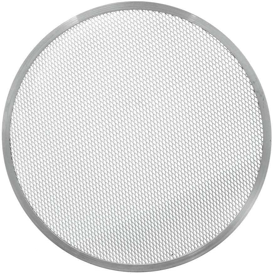 13-inch Aluminum Pizza Screen | Commercial Grade Pizza/Baking Screen for Oven | Pizza Baking Tray for Home And Restaurant | Round, Aluminum, 13-inch [1PK]