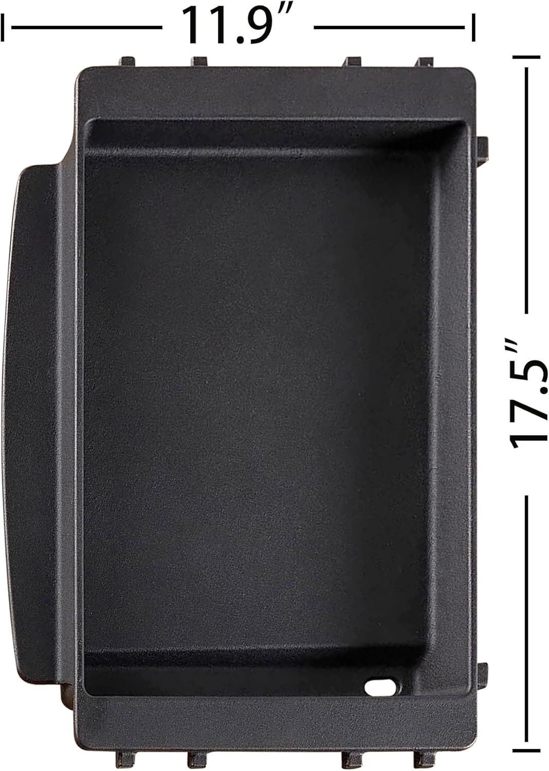 Grill Griddle 7658 Cast iron Griddle for Weber Gas Grill Griddle Spirit 200 300 Spirit II E-210 E-310 Series, for Weber Genesis Silver B C 1000-5000 Grill Grate Accessories Cast Iron Griddle Plate