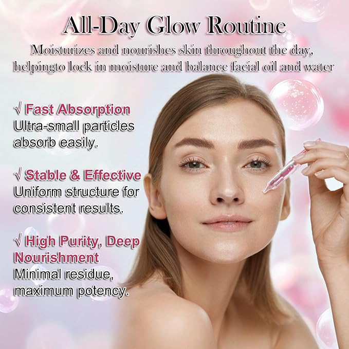 Mtmult Salmon PDRN Serum, Salmon DNA for Face, PDRN Serum - Intense Firming, Repairing, Moisturizing with Collagen, Glutathione, Hyaluronic Acid, 0.05 fl.oz x 10