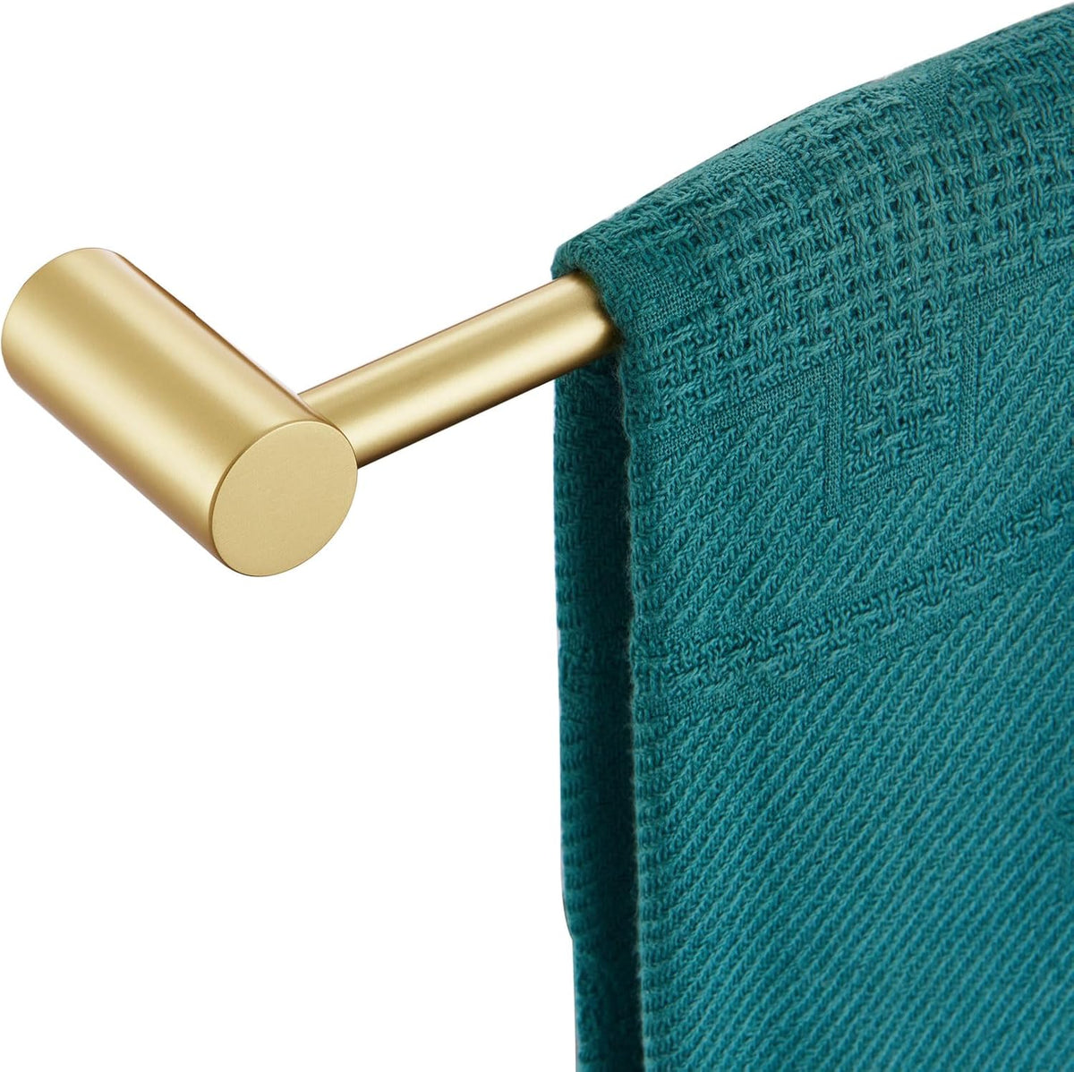 KOKOSIRI Bathroom Towel Bar 20'' Hand Towel Holder Rack for Lavatory and Bathroom Hardware Wall Mounted Brushed Gold Stainless Steel, B4007BG-L20
