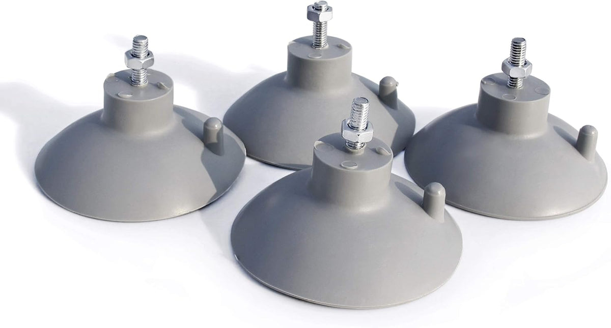 New Star Foodservice 39665 Suction Cup Feet for Industrial Commercial French Fry Cutter, Set of 4