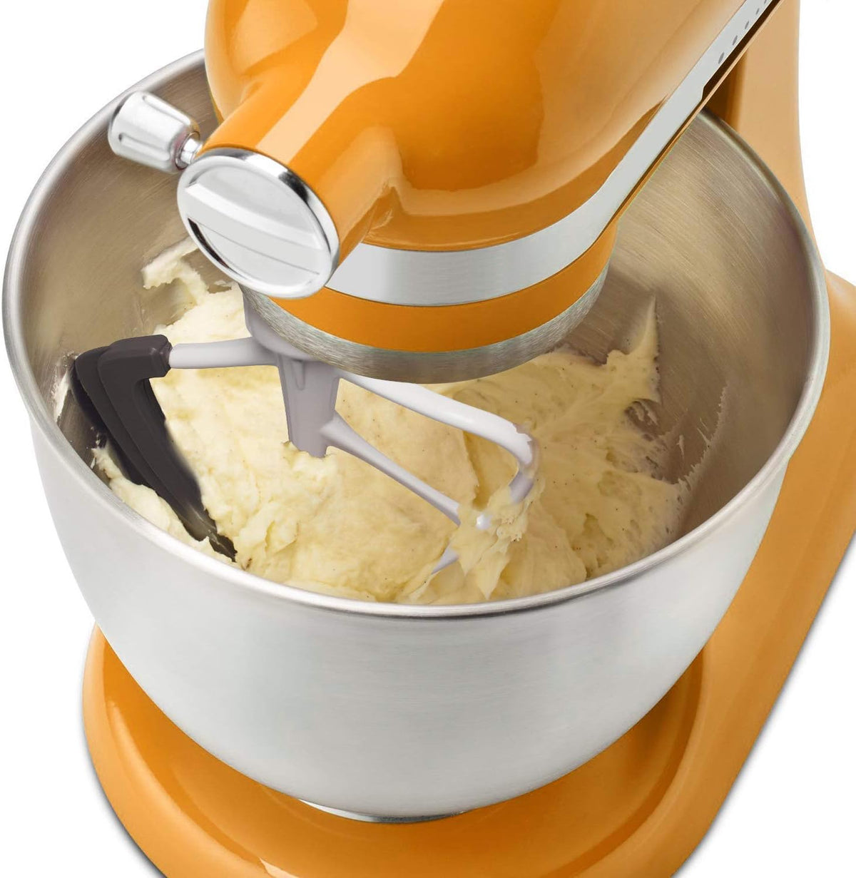 4.5-5 Quart Flex Edge Beater for Tilt-Head Stand Mixers White