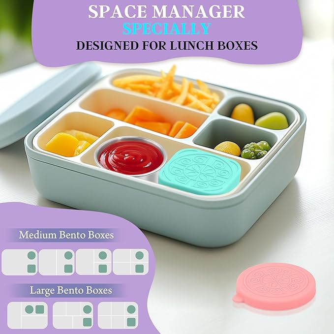 6 PCS Salad Dressing Container to Go,Handy Leakproof Stainless Steel Meal Prep Containers Reusable,Sauce Containers for Lunch Box, Picnics, Travel, Office and Kitchen Storage-1.6oz+2.7oz