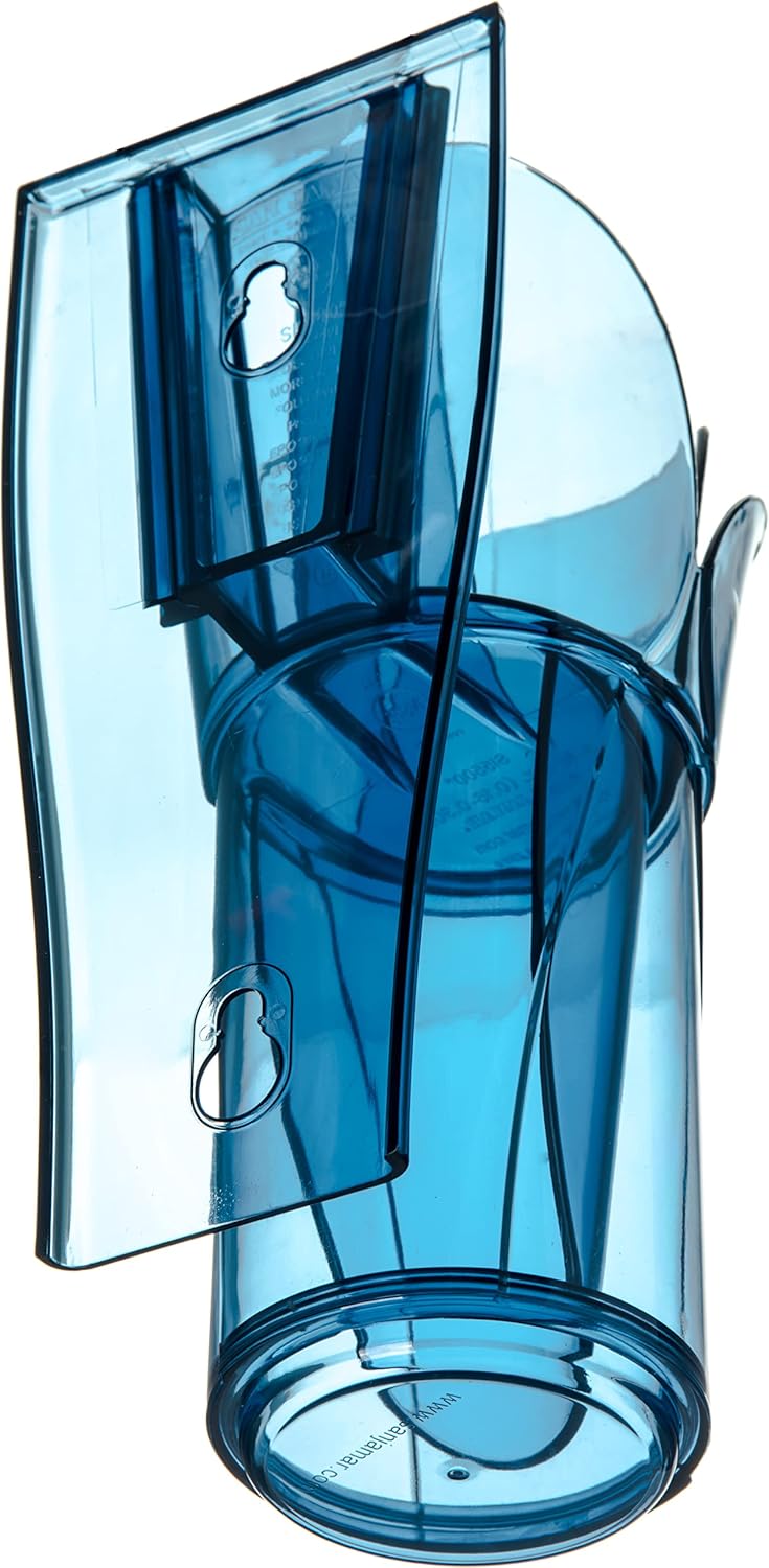 Carlisle FoodService Products SI5000 Polycarbonate Saf-T-Scoop and Guardian System, 6oz to 10oz, for Bar and Beverage Station, Blue