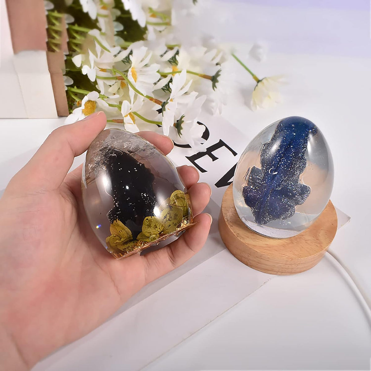 Dragon Mold Type-A Dragon Mold Dragon Egg Resin Mold Dinosaur Mold Candle Mold Lava Dragon Egg Silicone Mold for Resin Cake Mold Clay Resin Making Molds Candle Making Molds Craft Supplies