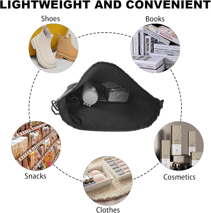 GoodtoU Drawstring Backpacks, Bags Bulk Nylon Backpack Draw String Back Bag Cinch Sack Gym Bag for Sport, Traveling, Team (20 Colors, 20Pcs)
