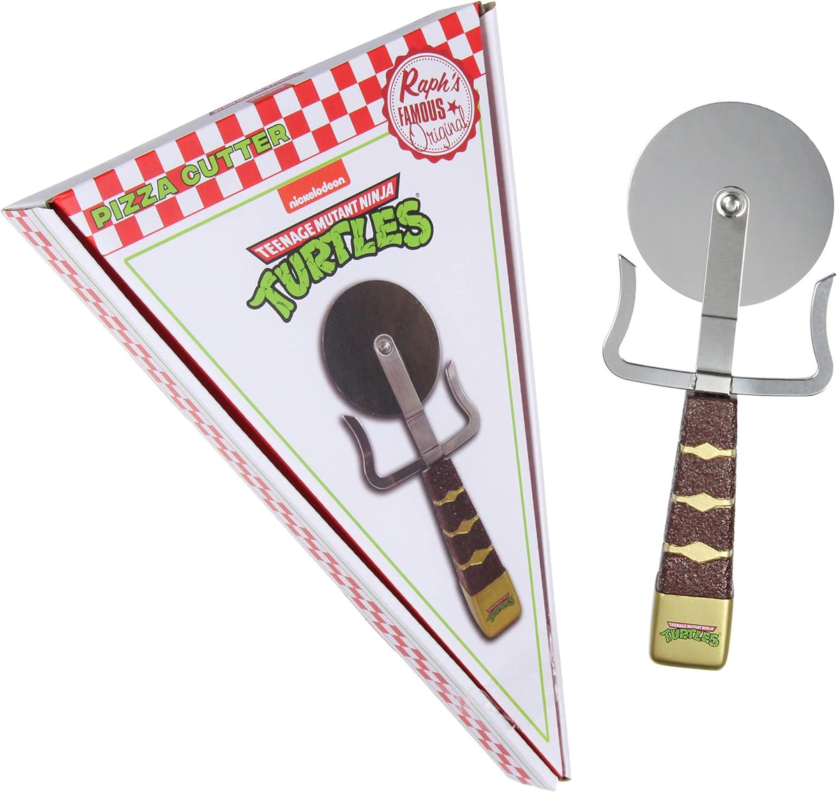 Teenage Mutant Ninja Turtles TMNT Raph's Famous Original Sai Pizza Cutter Wheel Tool