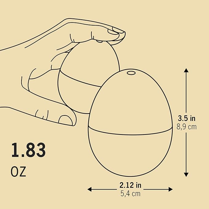 Chicken BeepEgg –Timer for Boiling Eggs – Musical Egg Cooker for Soft, Medium, Hard Boiled Eggs – Food Safe – Singing Floating Timer – Egg Cooker for 3 Levels of Doneness - Brainstream