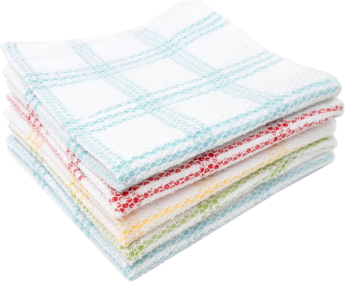 Ritz Cotton Scouring Dish Cloth 5-Pack, Multi