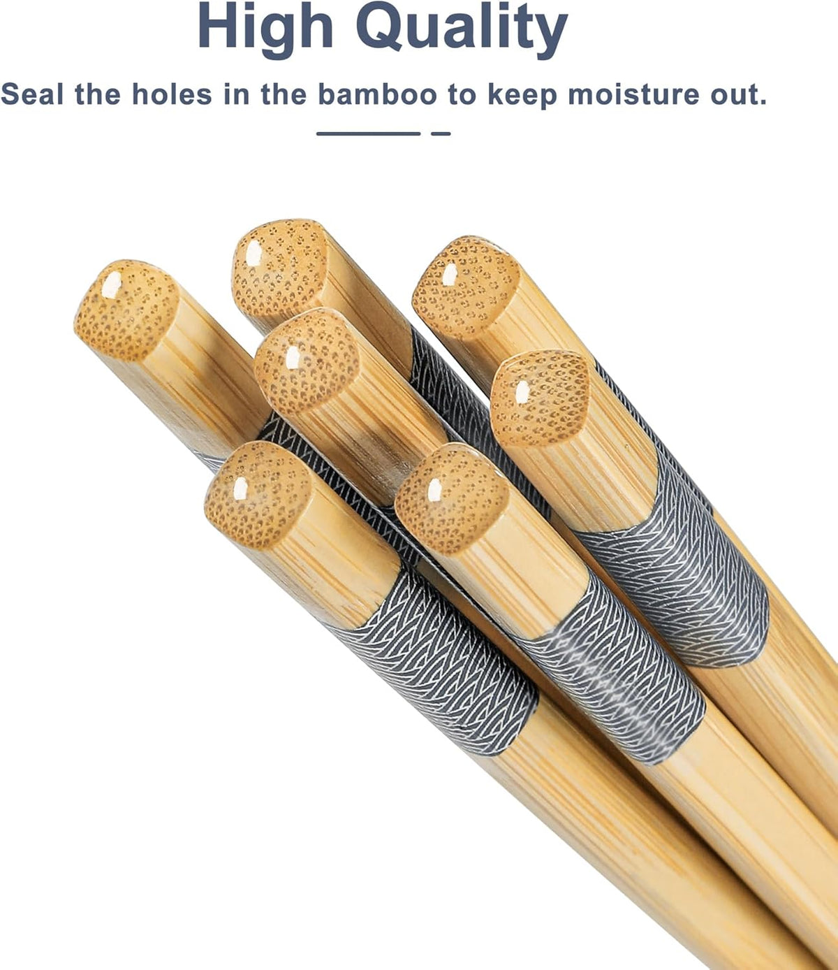200 Pairs Bamboo Chopsticks Disposable | Reusable | Separated | Bulk | Chinese | -（9.45in）