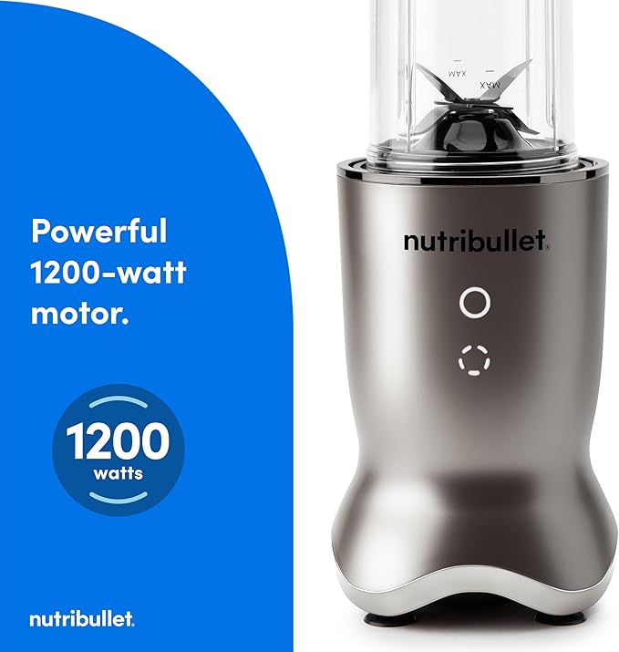 nutribullet Ultra Personal Blender NB50500SS, 32 oz, Stainless Steel