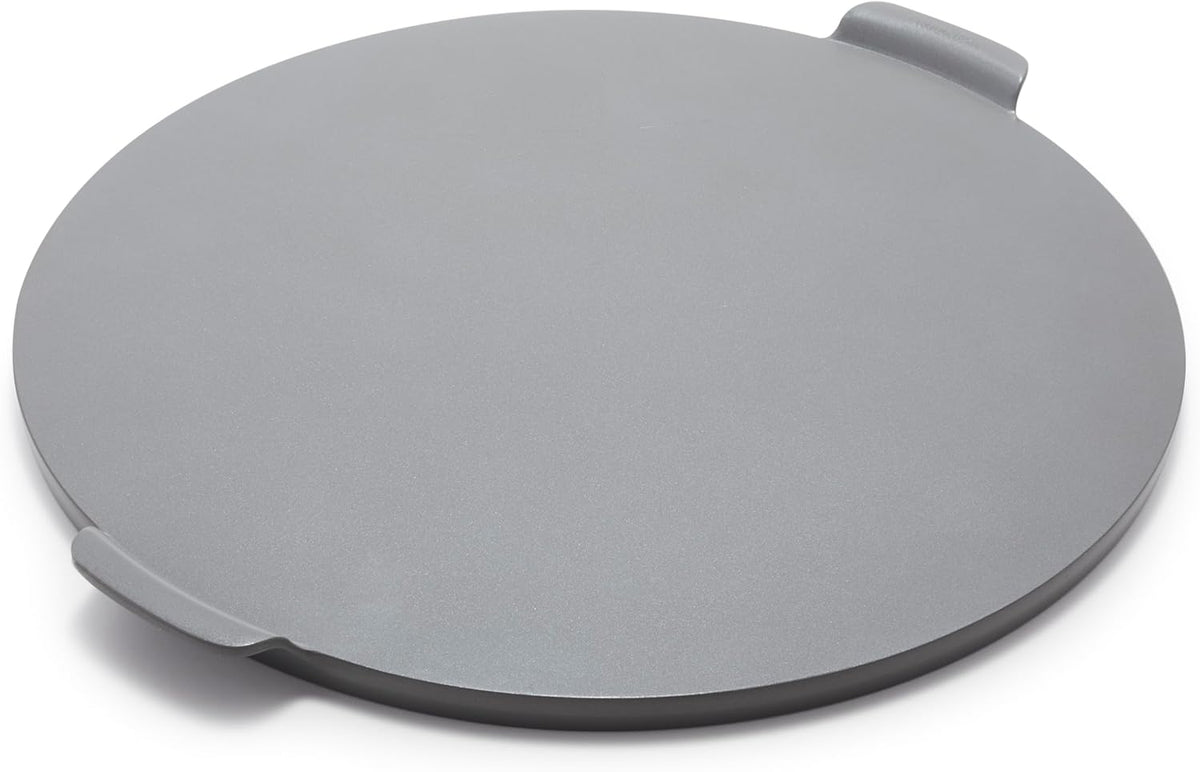 GreenPan Premiere Ovenware Healthy Ceramic Nonstick 16.5" Pizza Pan, PFOA and PFAS-Free, Warp-Free Bakeware, Durable Quick Heating Baking Tray, Oven and Broiler Safe to 600F, Dishwasher Safe, Gray