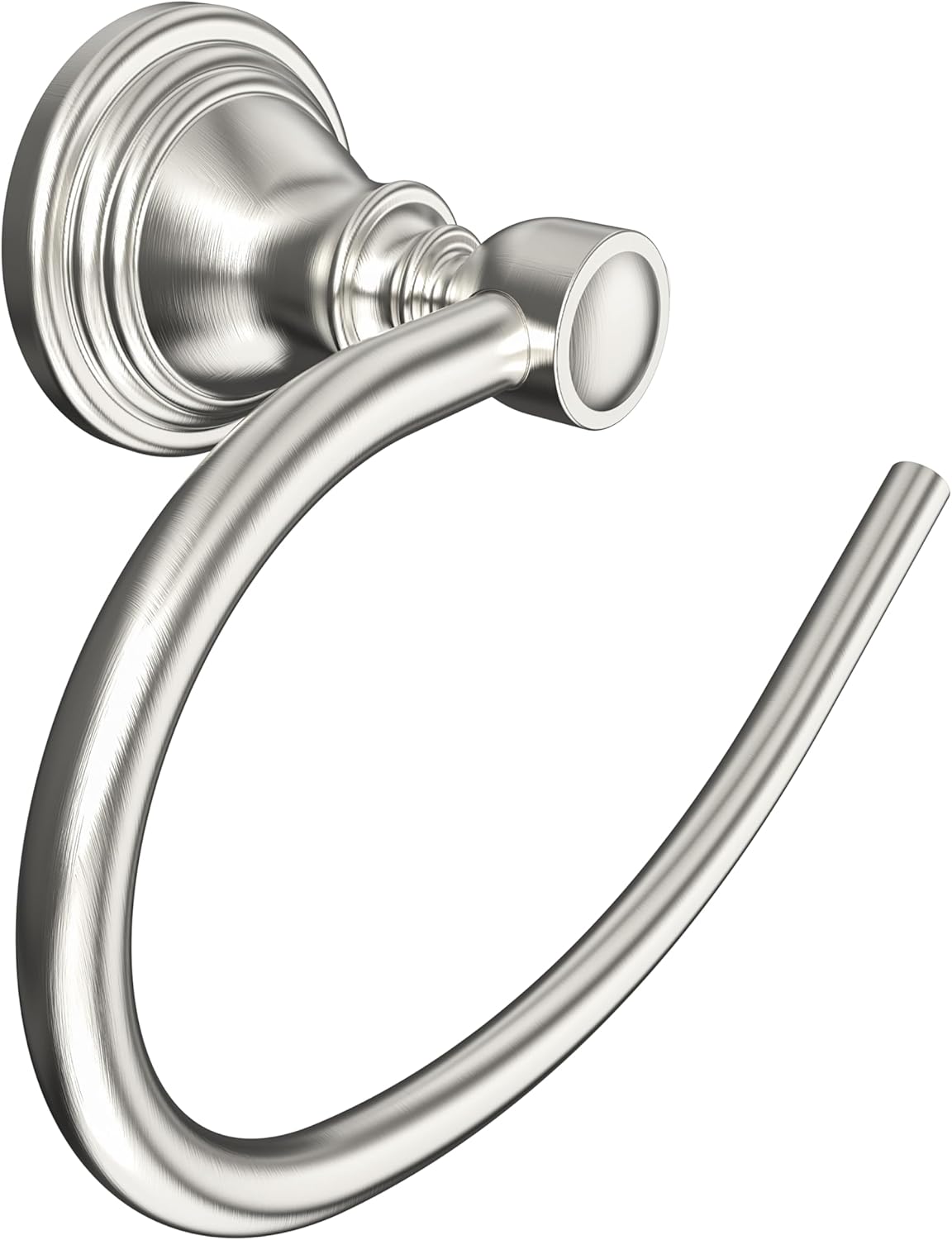 Towel Ring, Stainless Steel Hand Towel Holder for Bathroom Wall Mount, Heavy Duty Towel Hanger for Kitchen, Bath, RV (Brushed Nickel)