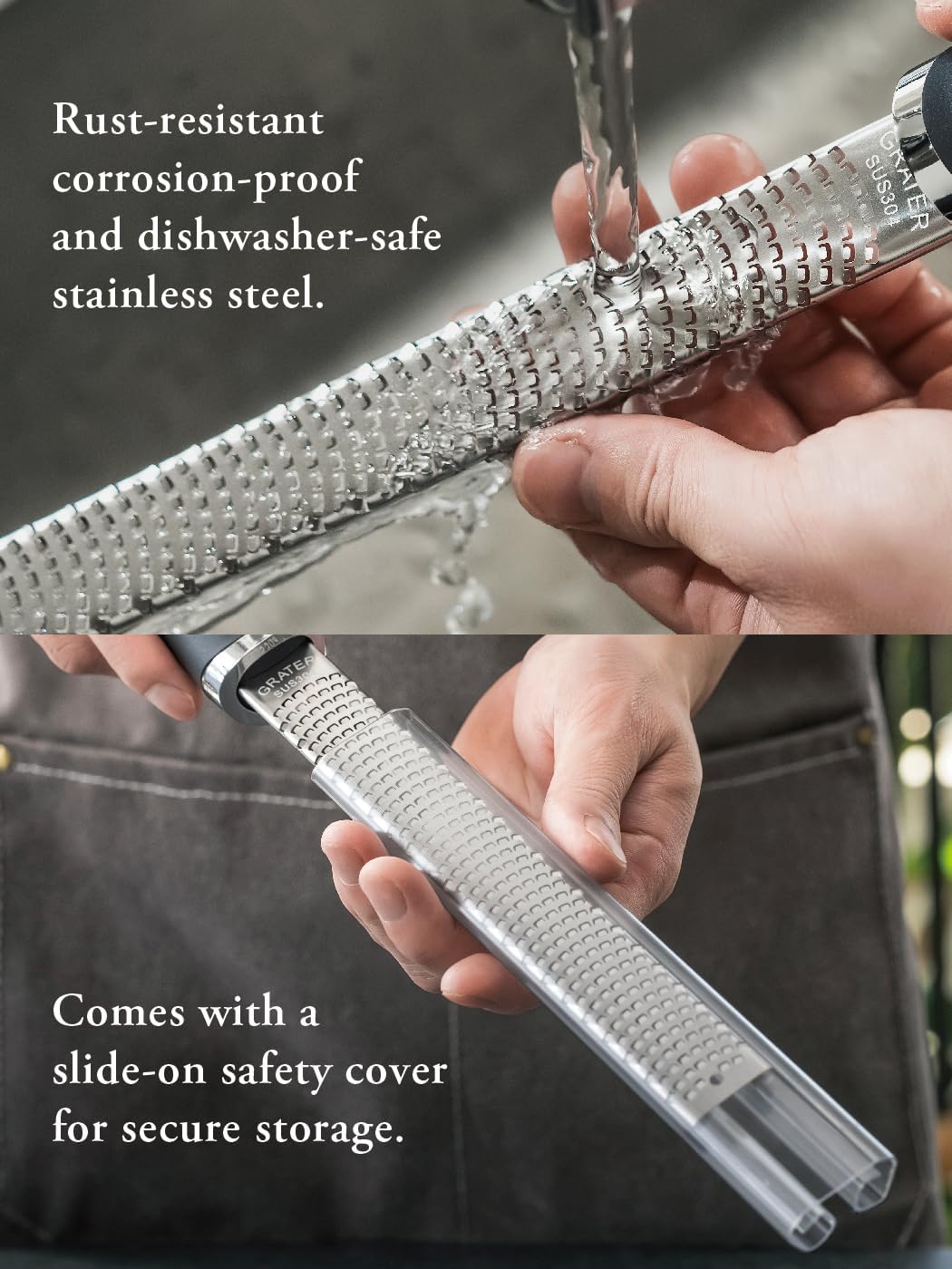 Grater, Lemon Zester Cheese Grater, Cheese Shavings, Parme Cheese, Ginger, Garlic, Zester Grater (black)