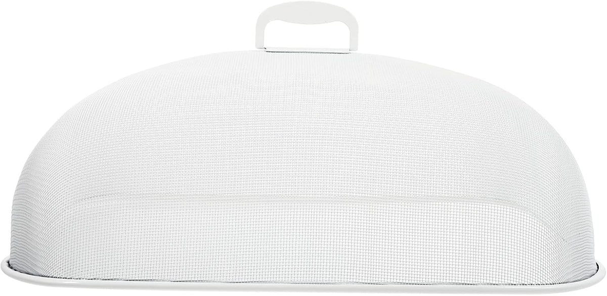 GANAZONO Metal Vegetable Cover 18.5X13.4X5.9 Inch Mesh Food Cover for Outdoor Picnics Garden Parties Camping Insect Protection Serving Dish