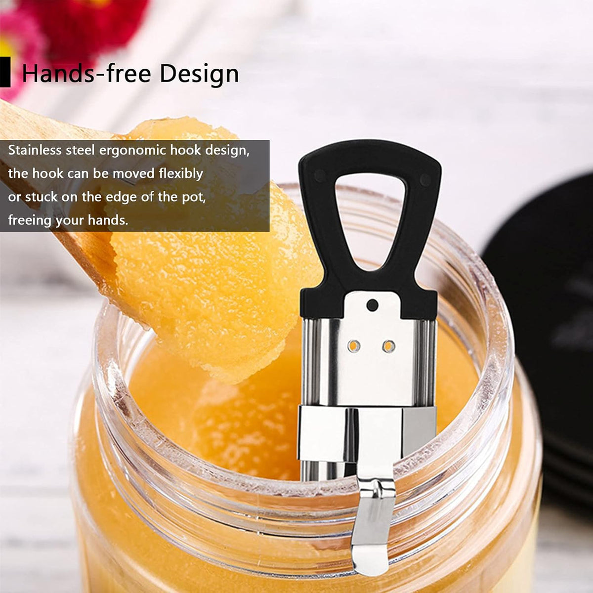Candy Thermometer with Pot Clip, 2 Pack Deep Fry Oil Kitchen Food Cooking Thermometer for Jam, Syrup, Jelly, and Deep Fry, Stainless Steel Instant Read Candy Thermometer for Candy Making