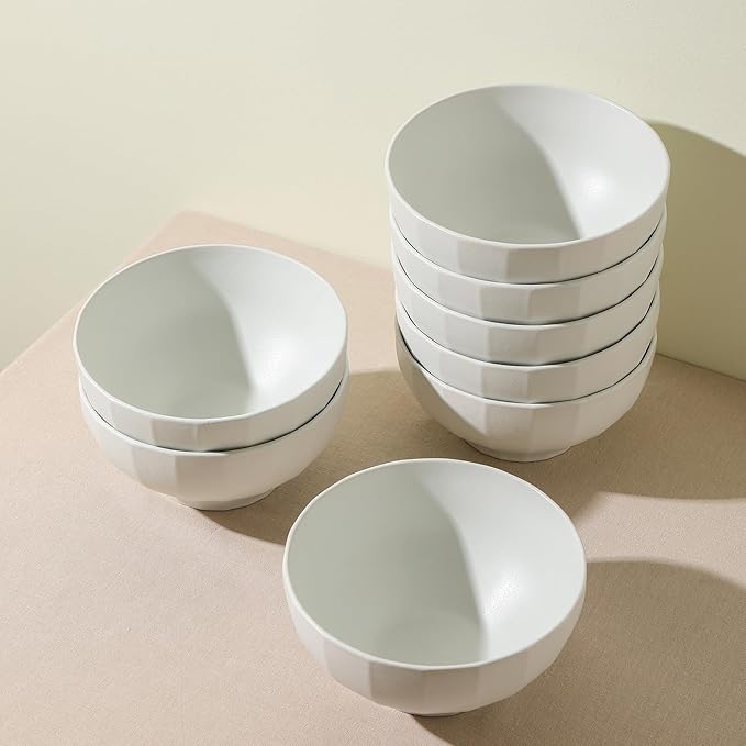 Stone Lain Rio 4-Piece Bowl Set Stoneware, Beige