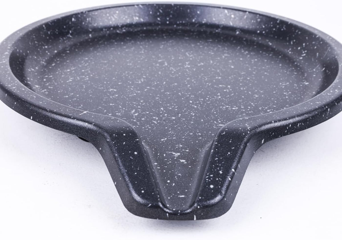 Stovetop Korean BBQ Grill Pan, 15 inch, Cast Aluminum, for indoor outdoor