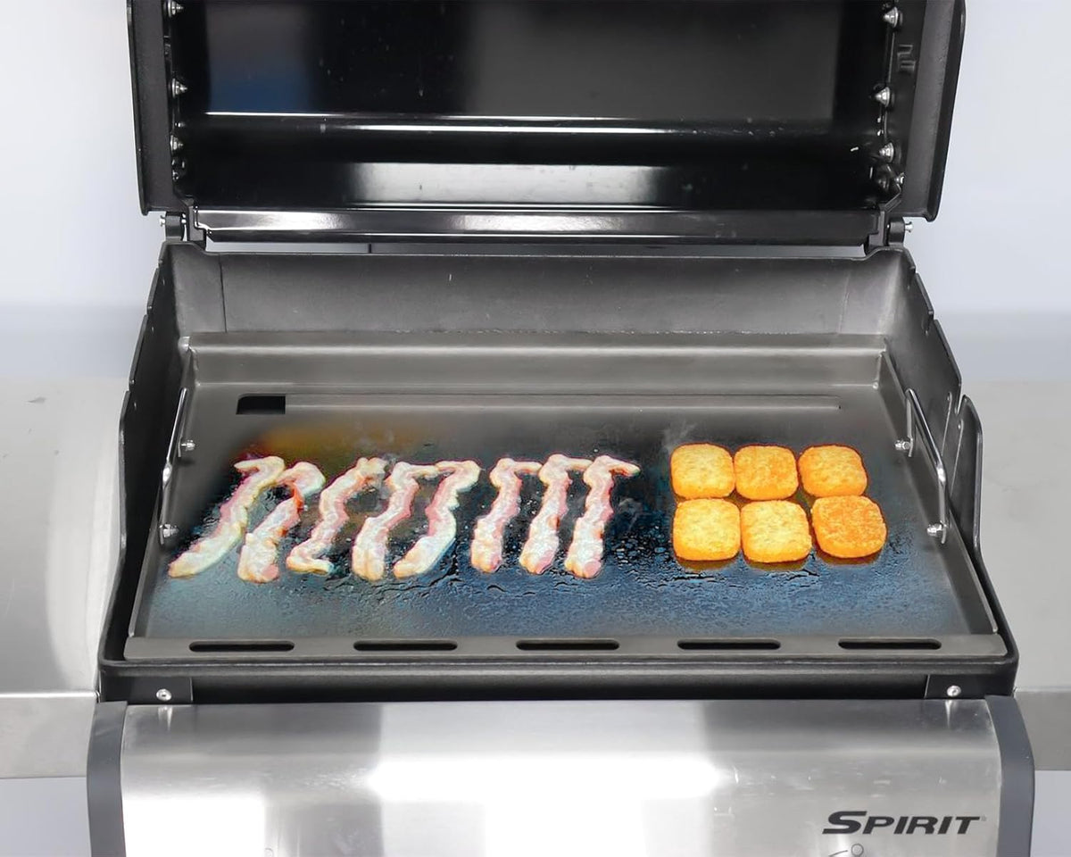 Full Size Griddle Inserts for Weber Spirit 200 Spirit II 200 Series Gas Grills, Flat Top Griddle Replacement for Weber Spirit E-210/220 S-210/220 Spirit II E/S-210 E/S-220 Series Models