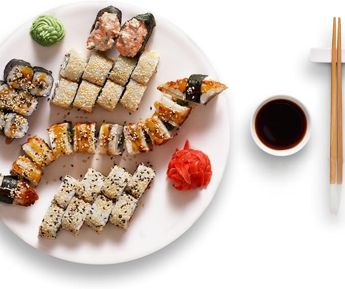 3 Oz 8 Pack Dipping Bowls Set - Ceramic Dipping Sauce, Soy Sauce Dish, Side Dish, Small Serving Bowls for Kitchen, BBQ, Condiments, Appetizer, Dessert, Sushi, Party - White Japanese design