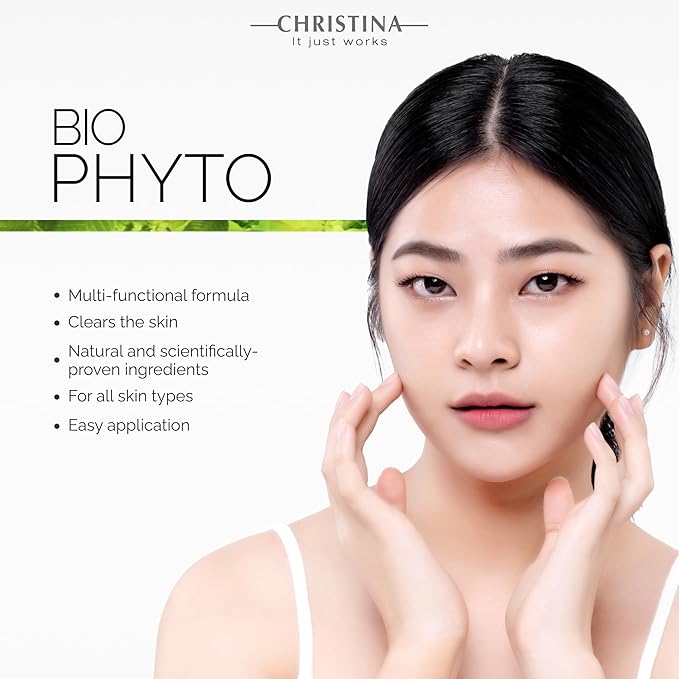 Christina Biophyto Herbal Complex Exfoliator for Face - 75 ml - BHA Gentle Face Exfoliator to Remove Dead Skin Cells & Boost Regeneration - Suitable for All Skin Types