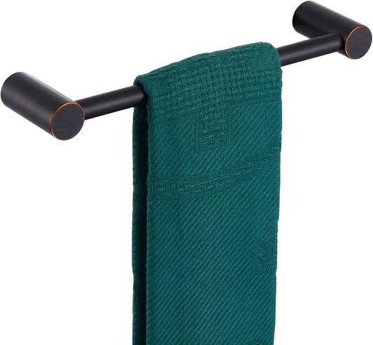 KOKOSIRI Towel Holder for Bathroom Wall 16-Inch Hand Towel Bar Hangers Bathroom Accessory Wall Mounted Oil Rubbed Bronze Stainless Steel, B4007ORB-L16