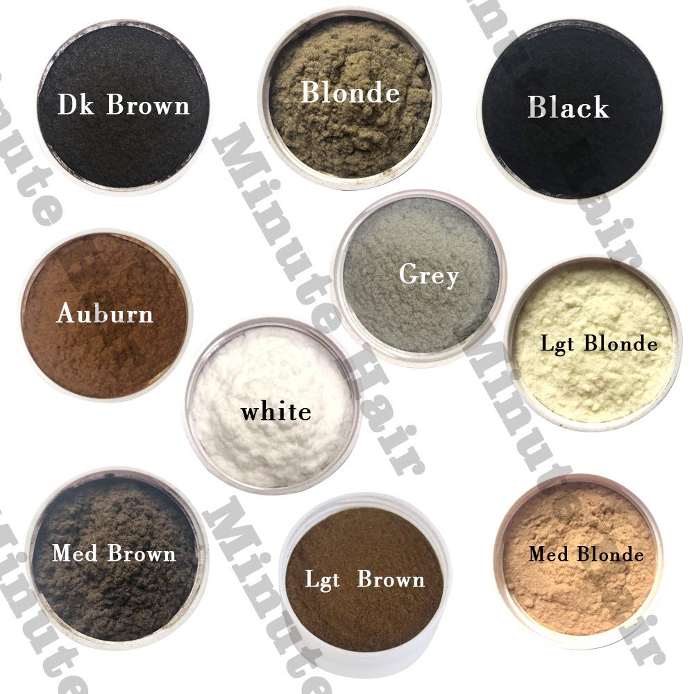 Hair Building Fibers Grey 57 Grams (2 oz) Minute Hair Refill Hair Loss Concealer That You Can Use for Your Bottles From Competitors Like Toppik, Xfusion (Gray)