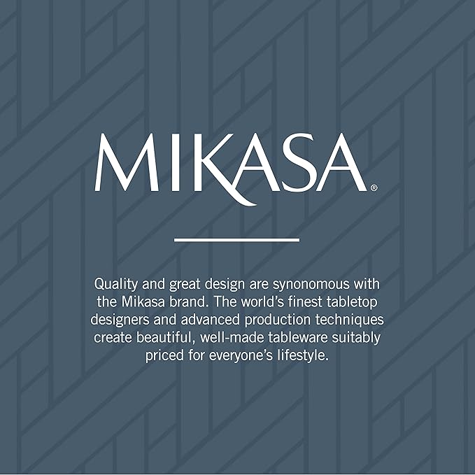 Mikasa Harmony 65-Piece 18/10 Stainless Steel Flatware Set, Service for 12, Polished Silverware with Serving Utensils, Dishwasher Safe