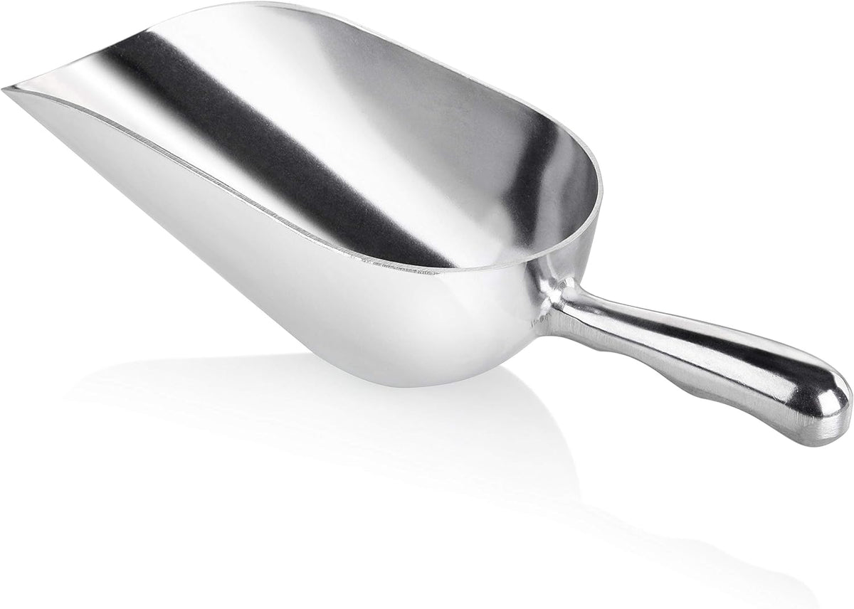 New Star 34585 Cast Aluminum Utility Scoop, 58-Ounce