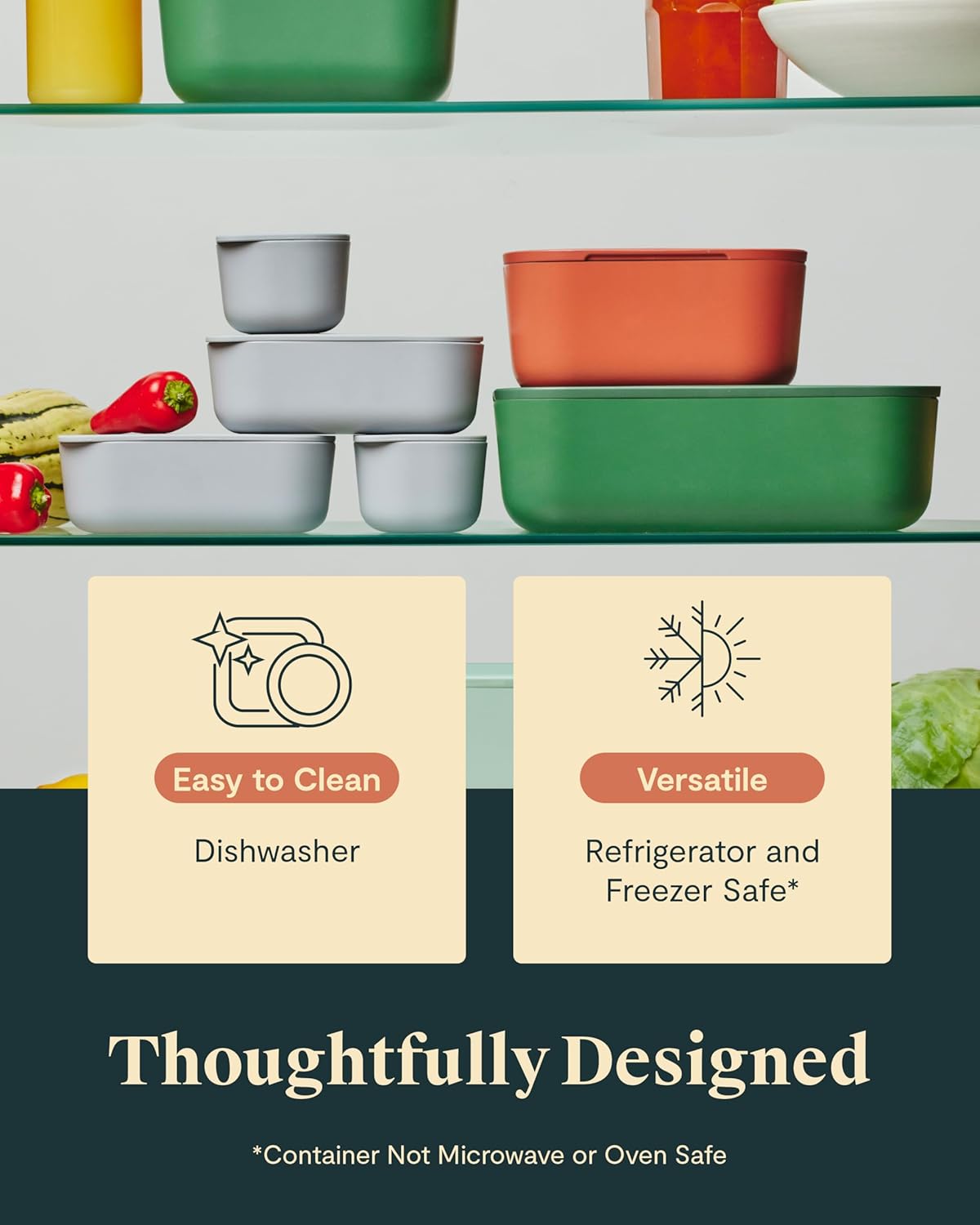 Caraway 4pc Dot Inserts - Dash Ramekins w/Lid - Easy to Store, Non Toxic - Perfect for Sauces, Garnish, & Small Snack or Sides