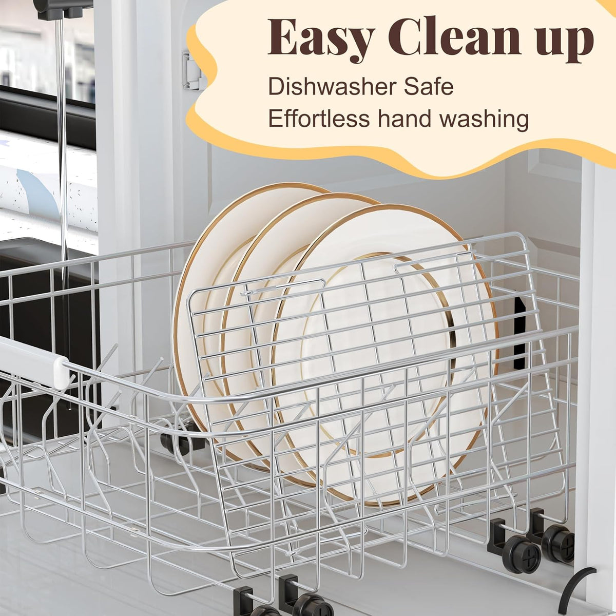 Cooling Racks for Cooking and Baking - 3 Tier Stackable Grid Wire Baking Rack for Oven Cooking, Baking, Grilling, Roasting -Dishwasher Safe Bacon Rack