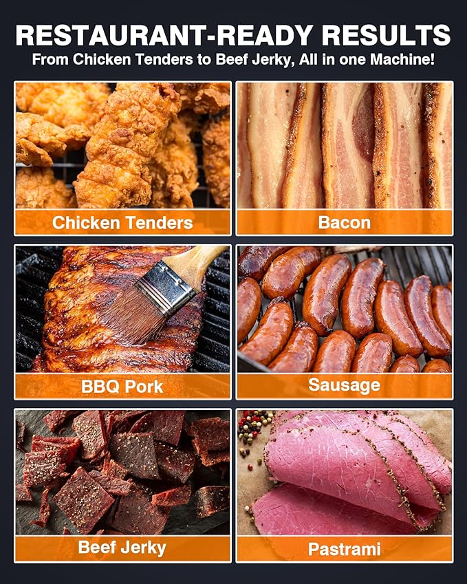 WantJoin Vacuum Tumbler Marinator - Max.20LBS Commercial Meat Tumbler Marinator 20L 30Min Fast Marinating,80W Copper Motor, Bidirectional Rotation,3 Speeds, Meat Tumbler for Catering Kitchen