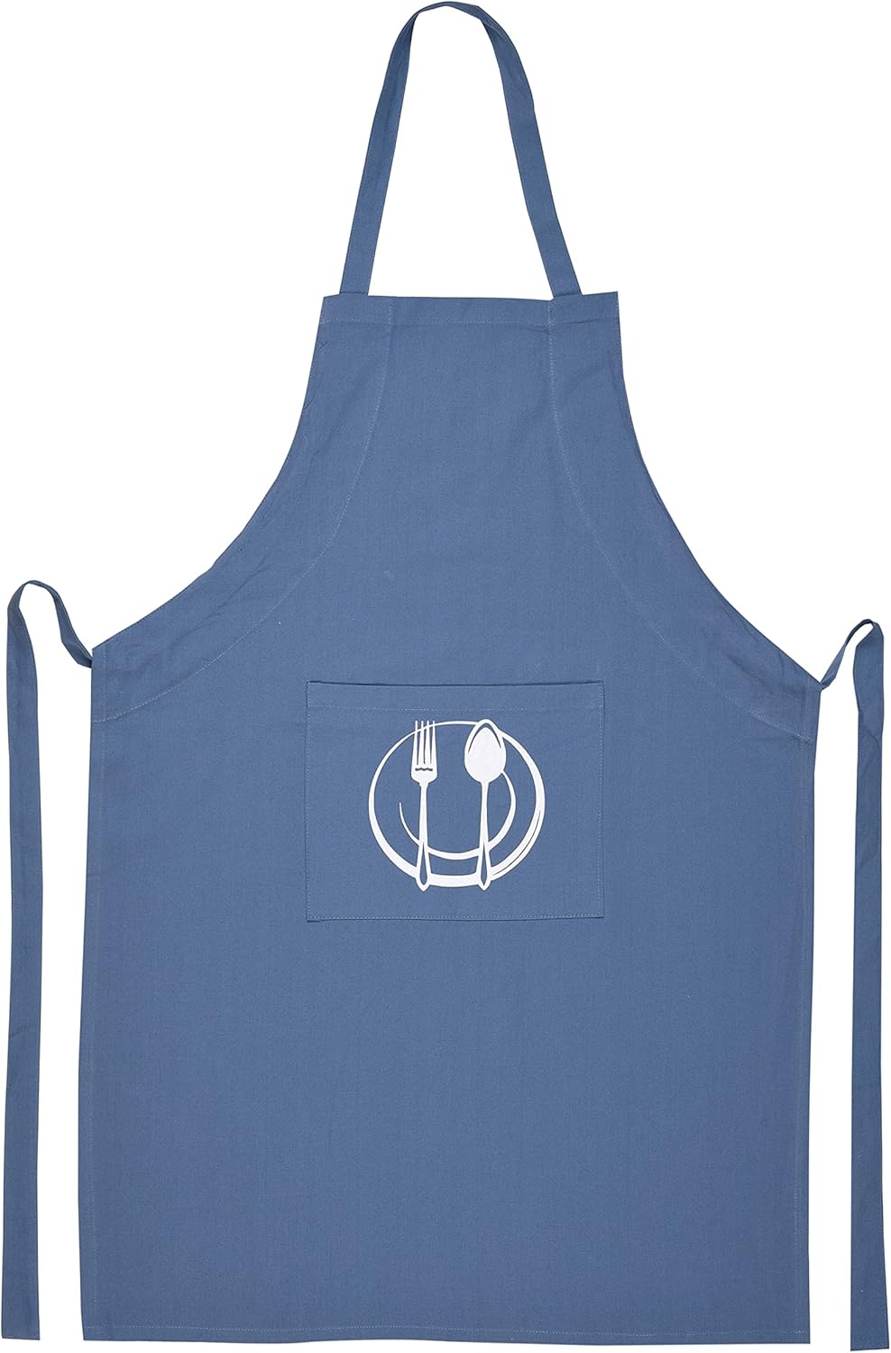 Urban Villa Unisex Apron with Printed Pockets Heavier Quality Everyday Use Over Sized 24 by 36 inches