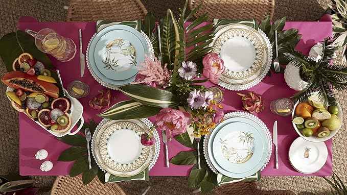 Lenox 6226609 British Colonial Bamboo Dinner Plate