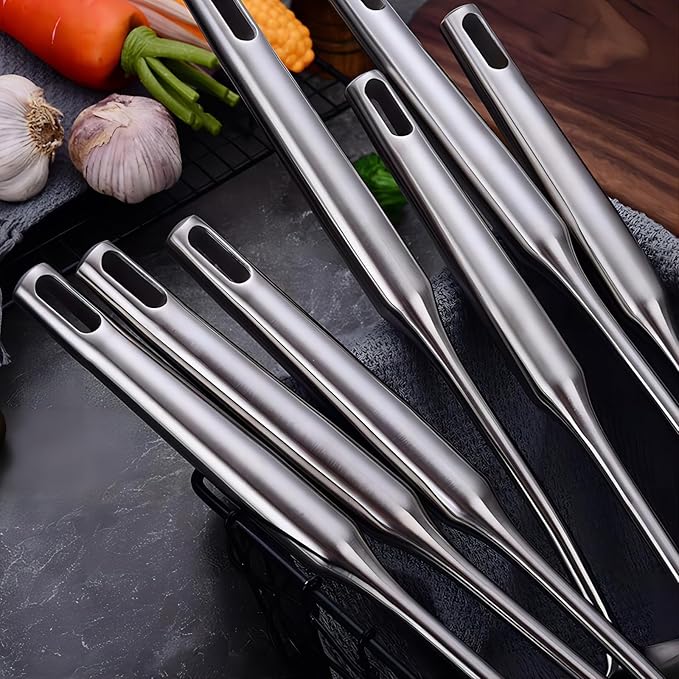 GREATLINK 304 Stainless Steel Fish Spatula,Wide Slotted Turner Steak Spatula With Heat Resistant Long Handle,Professional Kitchen Slotted Cooking Turner for Cooking or Baking